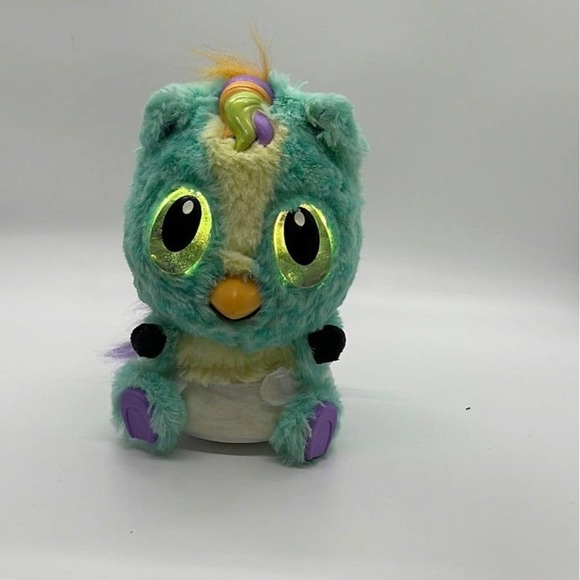 Hatchimals Interactive Hatchi Babies 19133 Mint Green/white/Yellow Bird - Picture 7 of 8